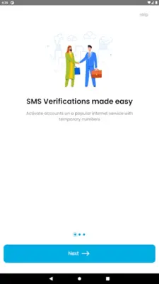 SMS Virtual android App screenshot 0